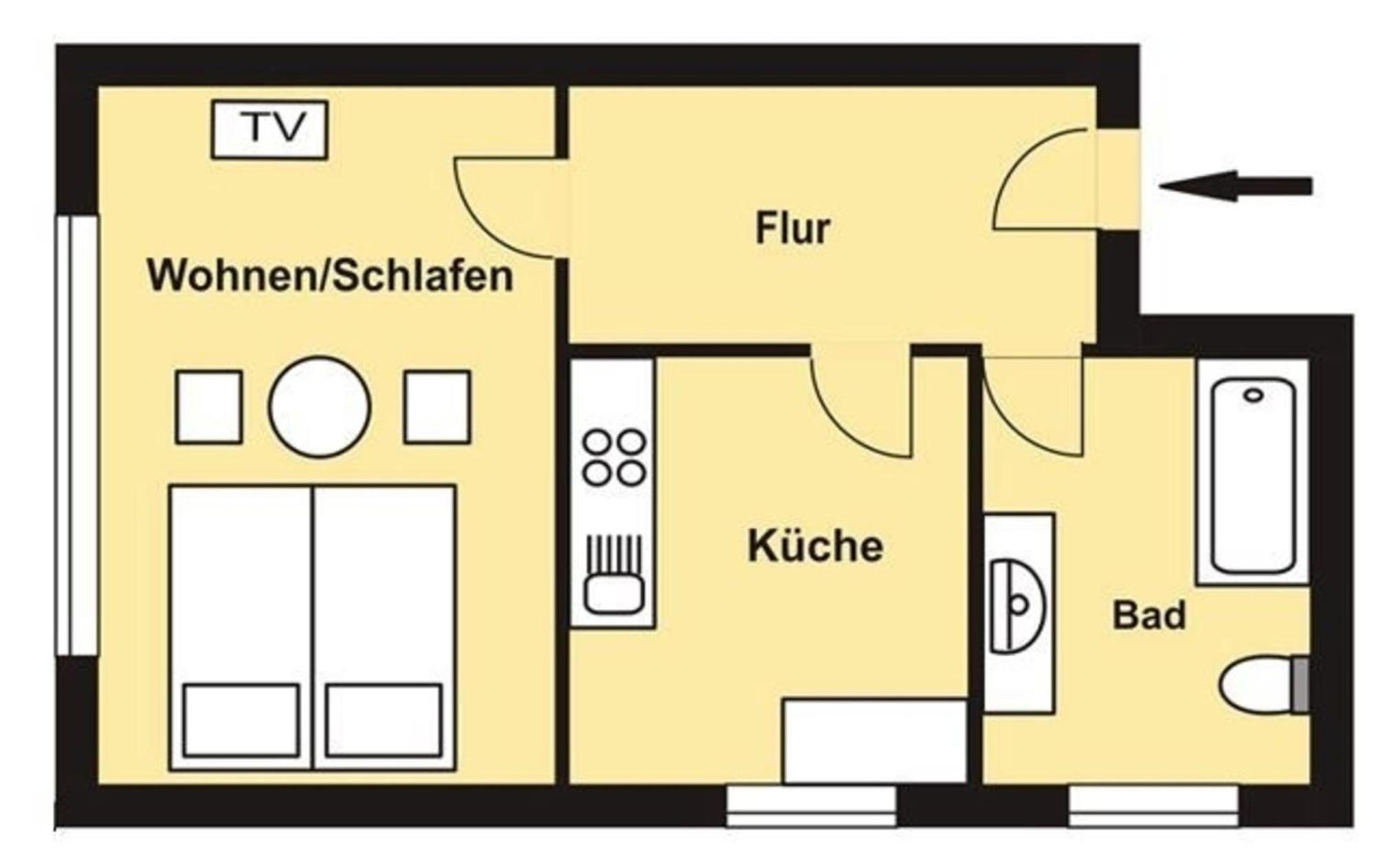 Haus Seepferdchen Am Meer Appartement 1 Timmendorfer Strand Eksteriør bilde